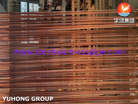 Corrosion Resistant Copper Alloy U Bend Tube For Compressed Air Coolers