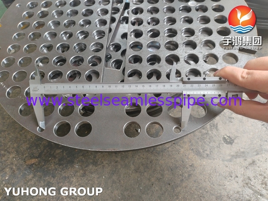ASME SA516 Gr.70 Steel Baffle Plate Boiler And Pressure Vessel Support Plates