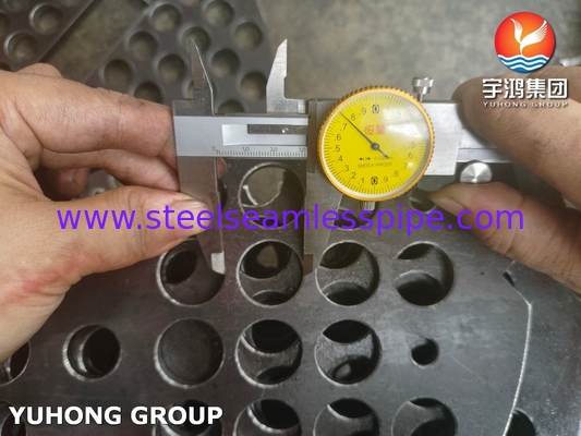 ASME SA516 Gr.70 Steel Baffle Plate Boiler And Pressure Vessel Support Plates