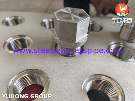 Stainless Steel Bolt and Nut for Heat Exchanger TubeSheet Application