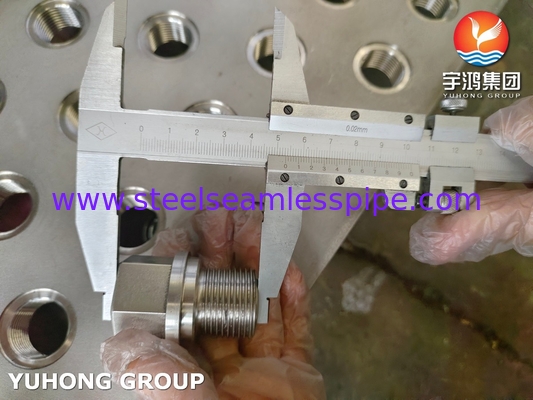 Stainless Steel Bolt and Nut for Heat Exchanger TubeSheet Application