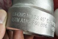 Duplex Steel Forged Fitting ASTM A182 F60 S32205 Concentric Swage 45°/ 90° ELBOW NIPPLE TEE MSS SP-95 ASME B16.11