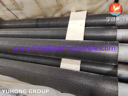 Serrated Finned Tube HFW Helical Spiral Serrated Fin Tube for Heat Exchangers