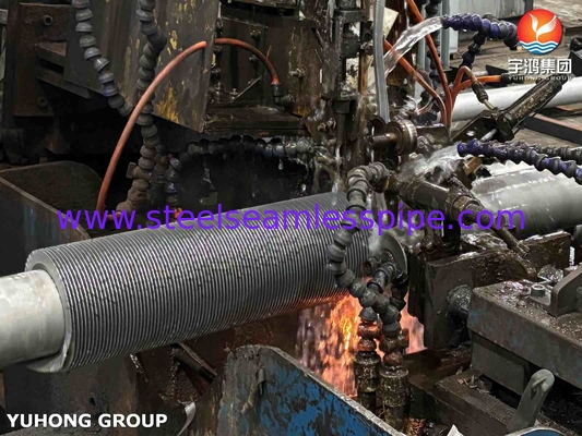 Serrated Finned Tube HFW Helical Spiral Serrated Fin Tube for Heat Exchangers