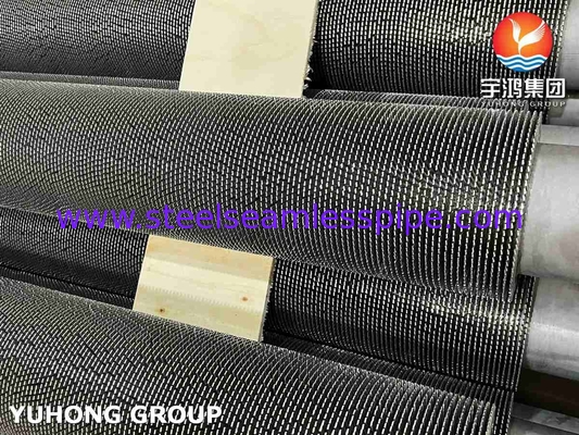 Serrated Finned Tube HFW Helical Spiral Serrated Fin Tube for Heat Exchangers