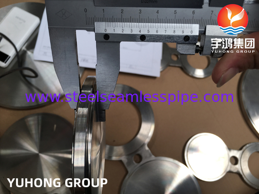 ASTM A182 Stainless Steel Duplex Steel Spectacle Blind Flange ASME B16.48