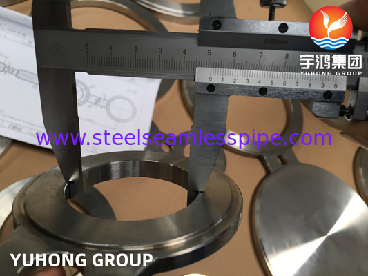 ASTM A182 Stainless Steel Duplex Steel Spectacle Blind Flange ASME B16.48