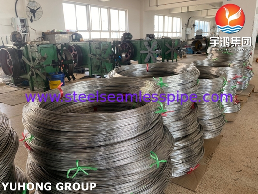 SS304 SS316L , Welded Stainless Steel Capillary Tubes , Medical Instruments Application