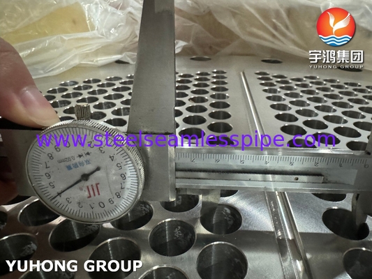 ASTM A182 F304L Forged Stainless Steel Tubesheet for Heat Exchanger Assembly