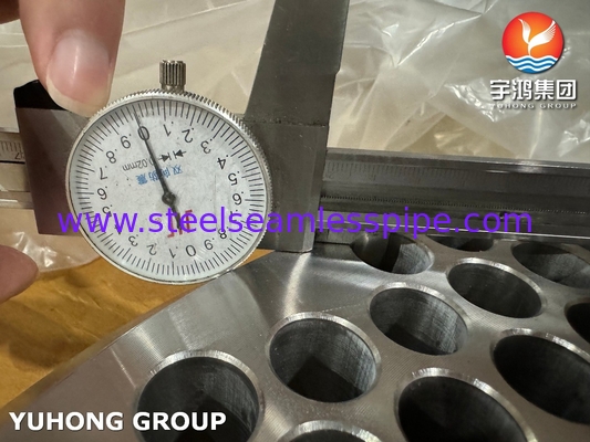 ASTM A182 F304L Forged Stainless Steel Tubesheet for Heat Exchanger Assembly