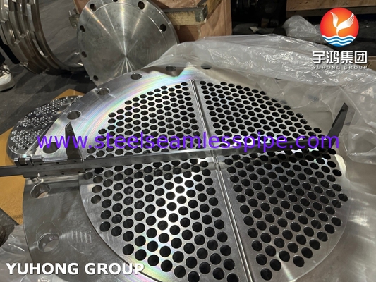 ASTM A182 F304L Forged Stainless Steel Tubesheet for Heat Exchanger Assembly