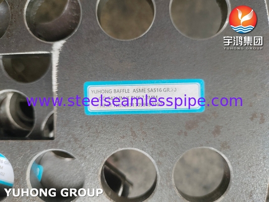 ASTM B171 C71500 Copper Nickel 70/30 Tube Sheet for Shell-and-Tube Heat Exchangers