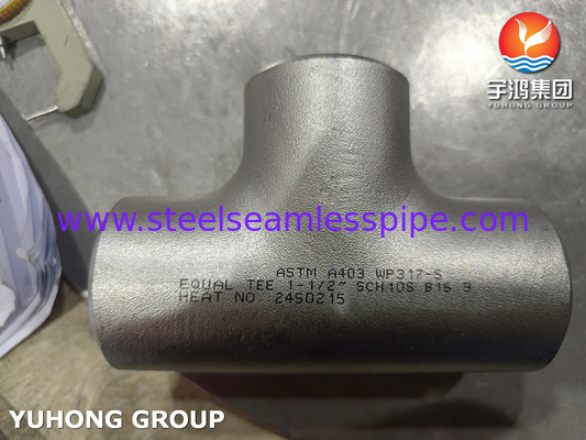 ASTM A403 WP317-S Stainless Steel Fitting For High Corrosion And Temperature Resistance