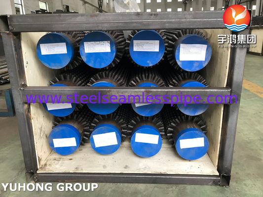 ASTM A213 T9 Alloy Steel Studded Fin Pipe, 13Cr Stud for Palm Oil Refinery