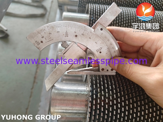 Welded Helical Serrated Finned Tube ASME SA192 SMLS Carbon Steel Boiler Tube