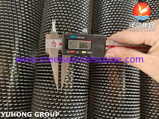 Welded Helical Serrated Finned Tube ASME SA192 SMLS Carbon Steel Boiler Tube