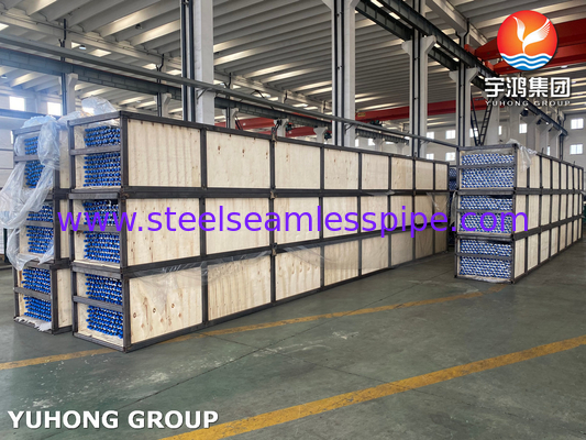 ASTM A179 Carbon Steel Seamless Tube Aluminiun Fin G Type fin tube for Air Cooler