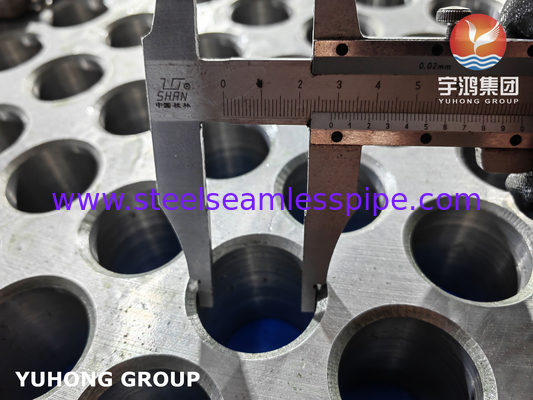 Normalized Carbon Steel Tubesheet Sa516 Gr.70n Heat Exchanger Component