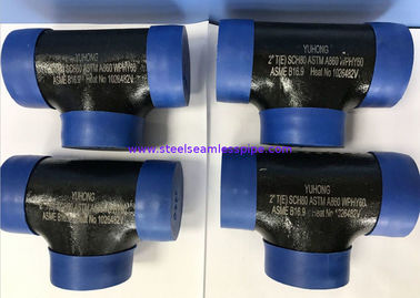 ASTM A860 WPHY60 / 42 / 52 / 65 / 70/ 80 Reducer  TEE , ELBOW 2" SCH80 BW ASME B16.9 Black Surface OR Color Coating