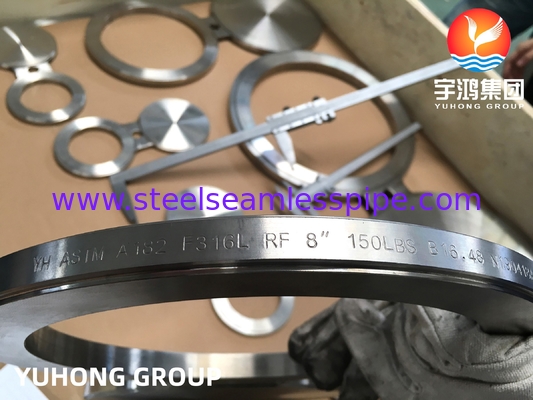 Spectacle Blind Flange A182 F316L B16.48 Oil And Gas Pipeline System