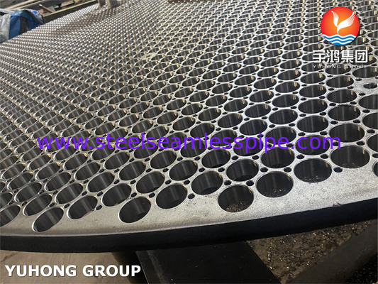 Stainless Steel Baffle And Tube Sheet For Shell And Tube Heat Exchangers
