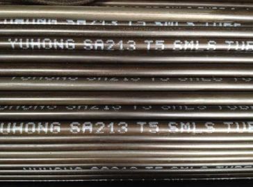 ASTM A213 / ASME SA213  T5  Alloy Steel Seamless tube 1" 12 BWG  20FT , Boiler and heat exchanger application