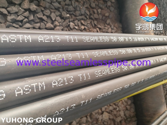 ASTM A213 Grade T11 Chrome Moly Alloy Steel Seamless Boiler Tube