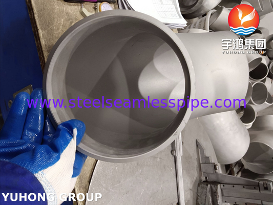 ASTM A815 UNS S32750 Super Duplex Stainless Steel Fittings 90 Degree LR Elbow