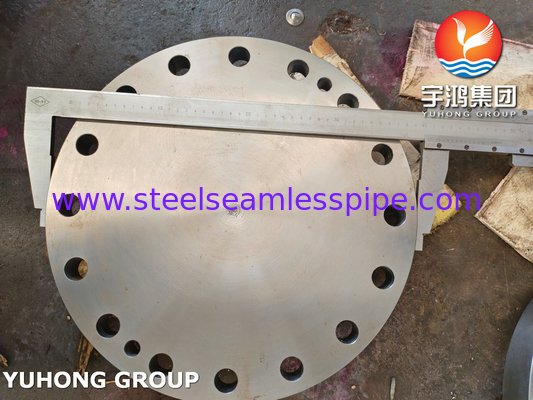 ASTM SA266 Gr2N Channel Cover Flange And Shell Side Flange Used In Heat Exchanger