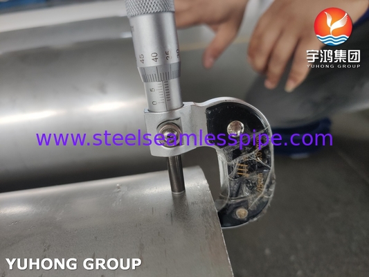 ASTM A928 UNS S32750 CL1 Super Duplex Stainless Steel Pipe EFW Welded Pipe