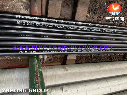 ASTM A335 Grade P9 / UNS S50400 Alloy Steel Seamless Pipe for Boiler
