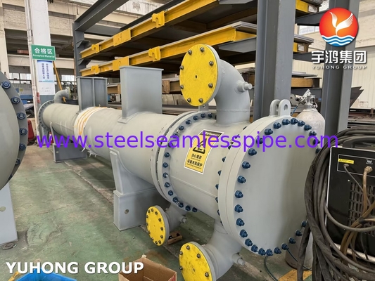 Floating Head Heat Exchanger, Carbon Steel Seamless Tube ASTM A179 , and Tubesheet ASTM A266 Gr.2N
