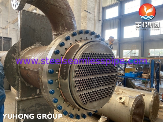 Floating Head Heat Exchanger, Carbon Steel Seamless Tube ASTM A179 , and Tubesheet ASTM A266 Gr.2N