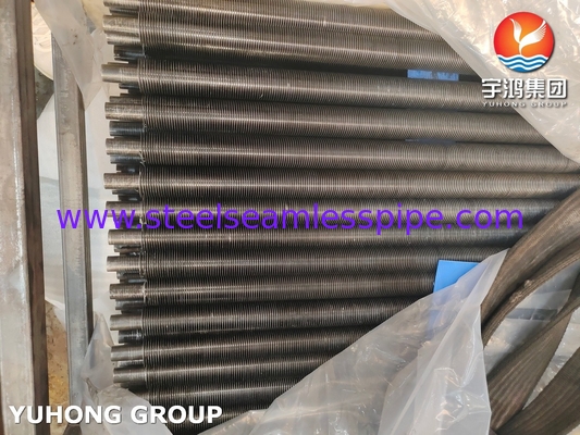ASTM A179 Carbon Steel Seamless Tube Aluminiun Fin G Type Fin Tube For HRSG System
