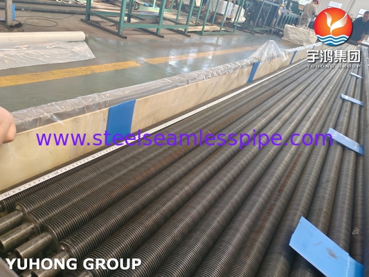 ASTM A179 Carbon Steel Seamless Tube Aluminiun Fin G Type Fin Tube For HRSG System