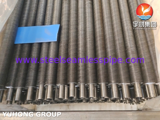 ASTM A179 Carbon Steel Seamless Tube Aluminiun Fin G Type Fin Tube For Dry Cooler Tower
