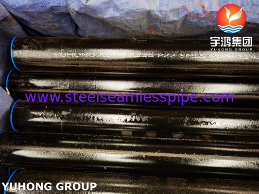 ASTM A335 P22 Black Painting Alloy Steel Seamless Pipe 2.25Cr-1Mo