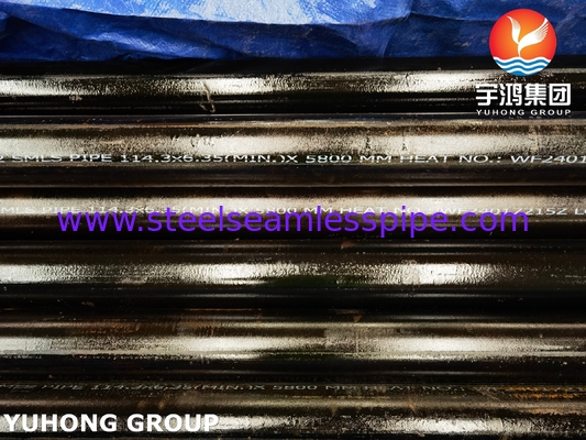 ASTM A335 P22 Black Painting Alloy Steel Seamless Pipe 2.25Cr-1Mo