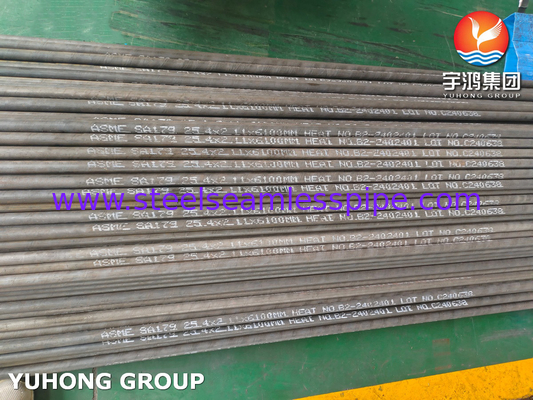 ASME SA179 KCS Carbon Steel Seamless Tube for Heat Exchangers HIC SSC Tested