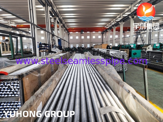 Embedded Finned Tube A179 Base Tube With Aluminum Fins for Cooling Systems