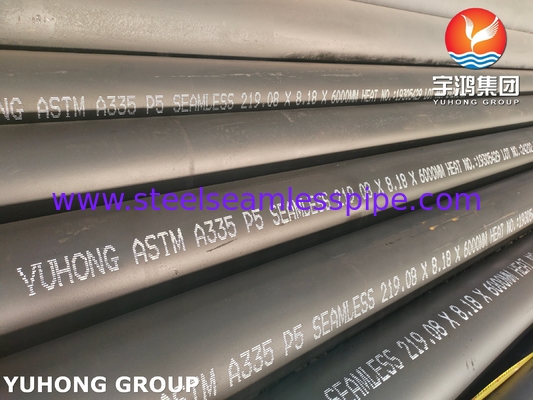 ASTM A335 Grade P9 P11 P22 P91 Alloy Steel Pipe For High Temperature And Pressure Applications