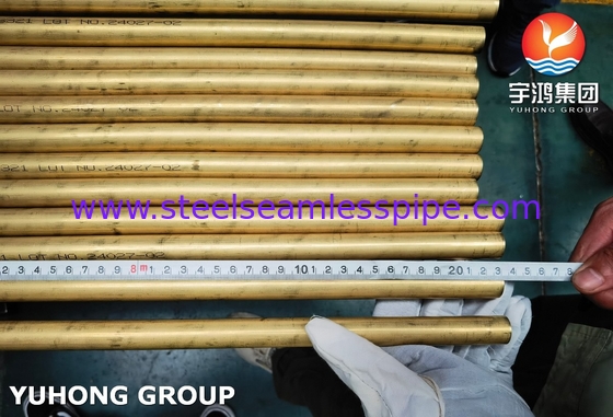 C68700 Copper Alloy Seamless Tube ASTM B111 For Heat Exchangers SGS Approved