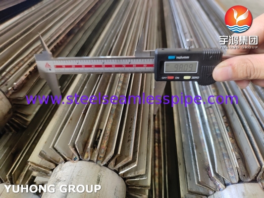 ASTM A106 A333 A179 A210, P5 P11 P22 P9, Longitudinal Finned Tube