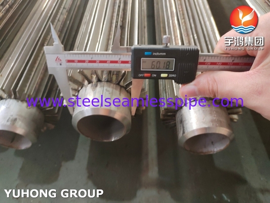 ASTM A106 A333 A179 A210, P5 P11 P22 P9, Longitudinal Finned Tube