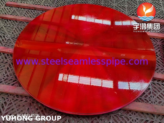 ASME SA516 Grade 70N Carbon Steel Disc Forged Circle Plate For Pressure Vessel