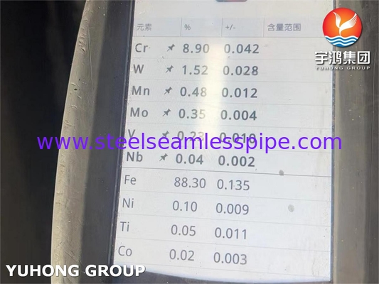 P91 Alloy Steel Seamless Pipe ASTM A335 For Column Reboiler Heater