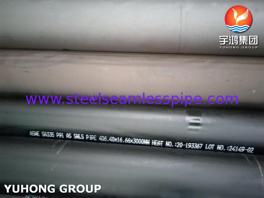 P91 Alloy Steel Seamless Pipe ASTM A335 For Column Reboiler Heater