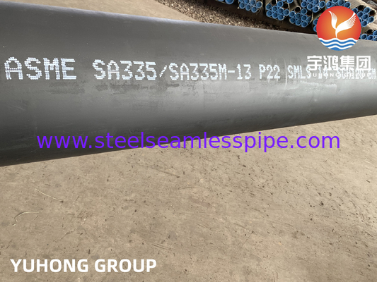 P22 Alloy Steel Seamless Tubes  For Bubbling Fluidized Bed Biomass Boiler