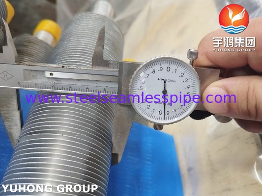 ASME A179 Carbon Steel Fin Tube Wound L Type For Air Conditioning