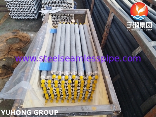 ASME A179 Carbon Steel Fin Tube Wound L Type For Air Conditioning